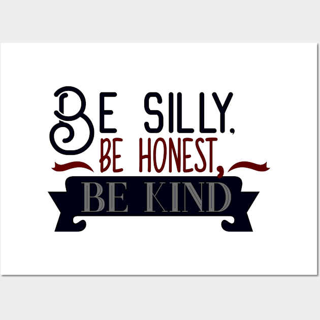 Be Kind Motivation Wall Art by Usea Studio